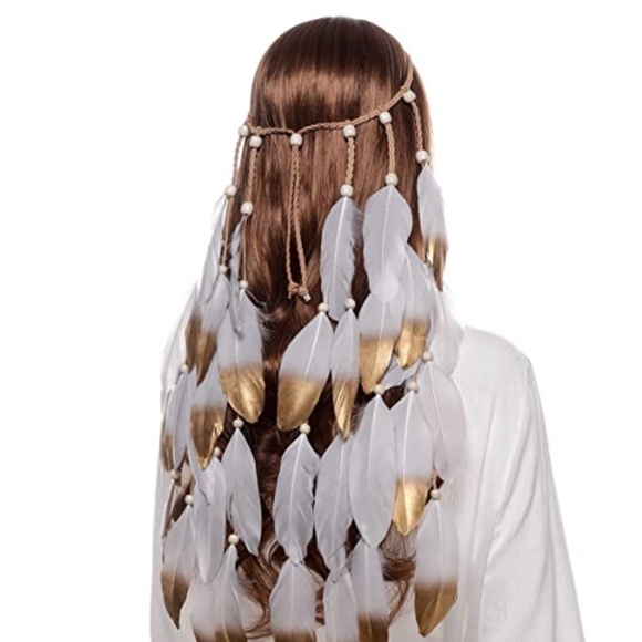 Hippie Headband Feather Dreamcatcher Headdress - Boho Headwear Headpiece main image 7